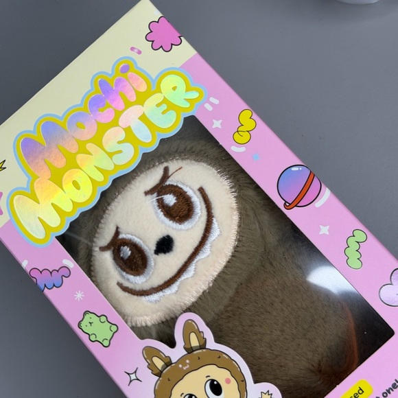 NWT Plush Monster Charm with Quirky Design - Picture 2 of 7
